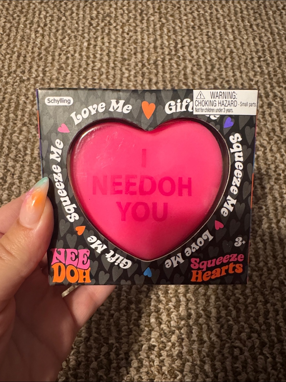 Needoh Squeeze Hearts I NEEDOH YOU